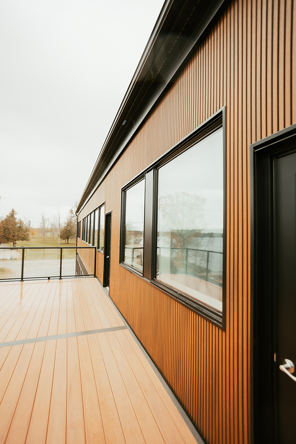 balcony off voyageur room in the event centre